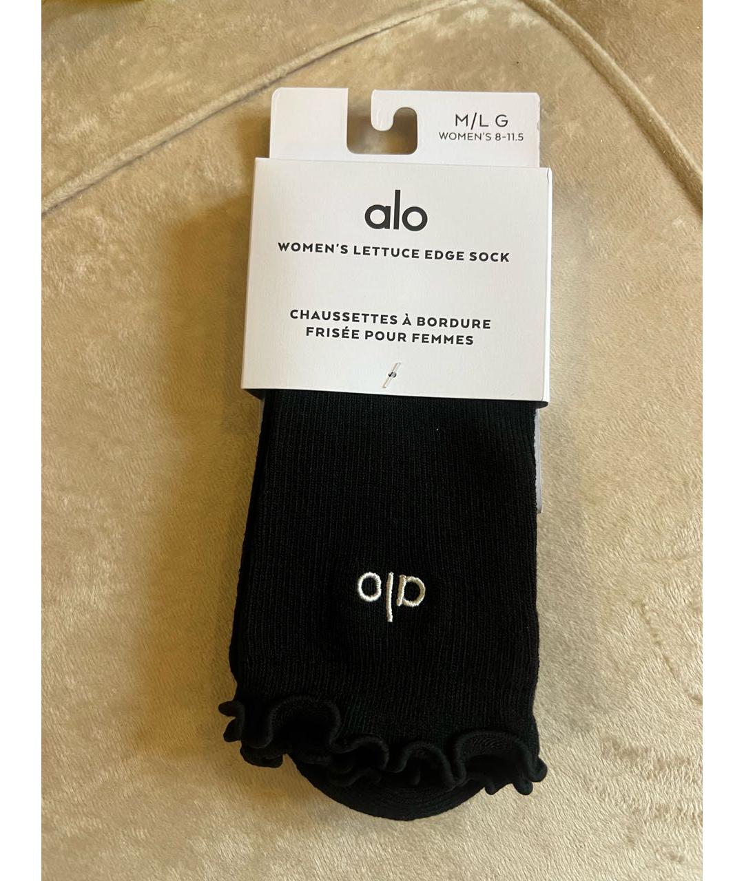 ALO YOGA Черные носки, чулки и колготы, фото 5