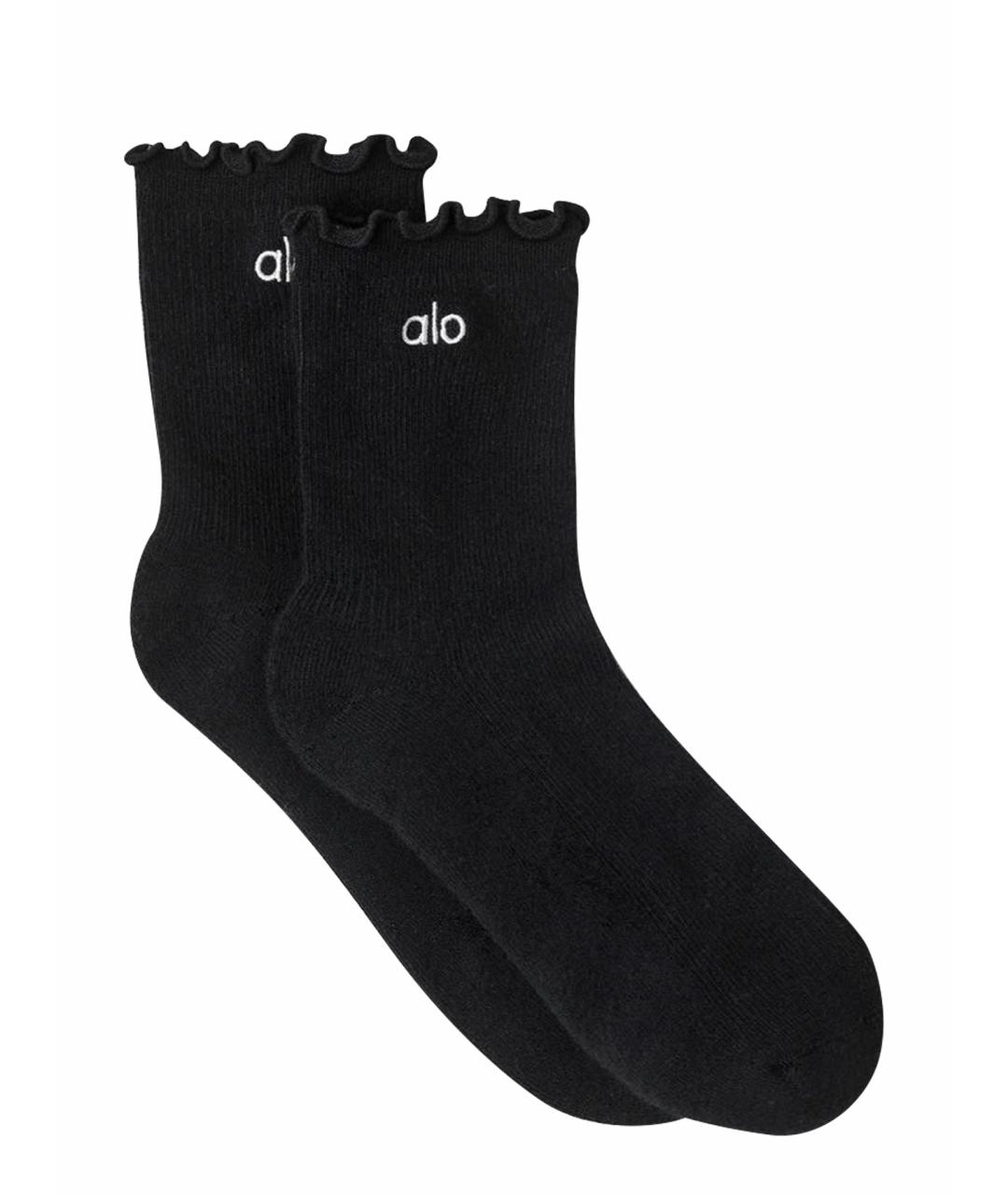 ALO YOGA Черные носки, чулки и колготы, фото 8