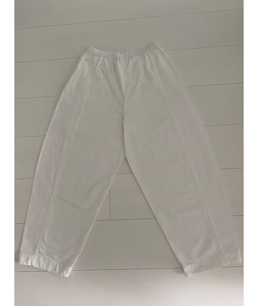 COS Белые хлопковые брюки широкие, фото 2