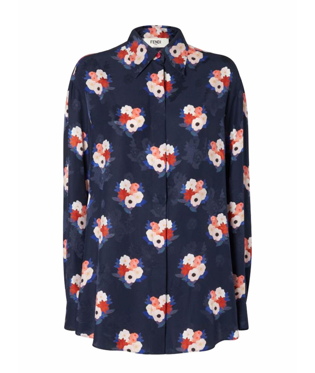 FENDI Синяя рубашка, фото 1