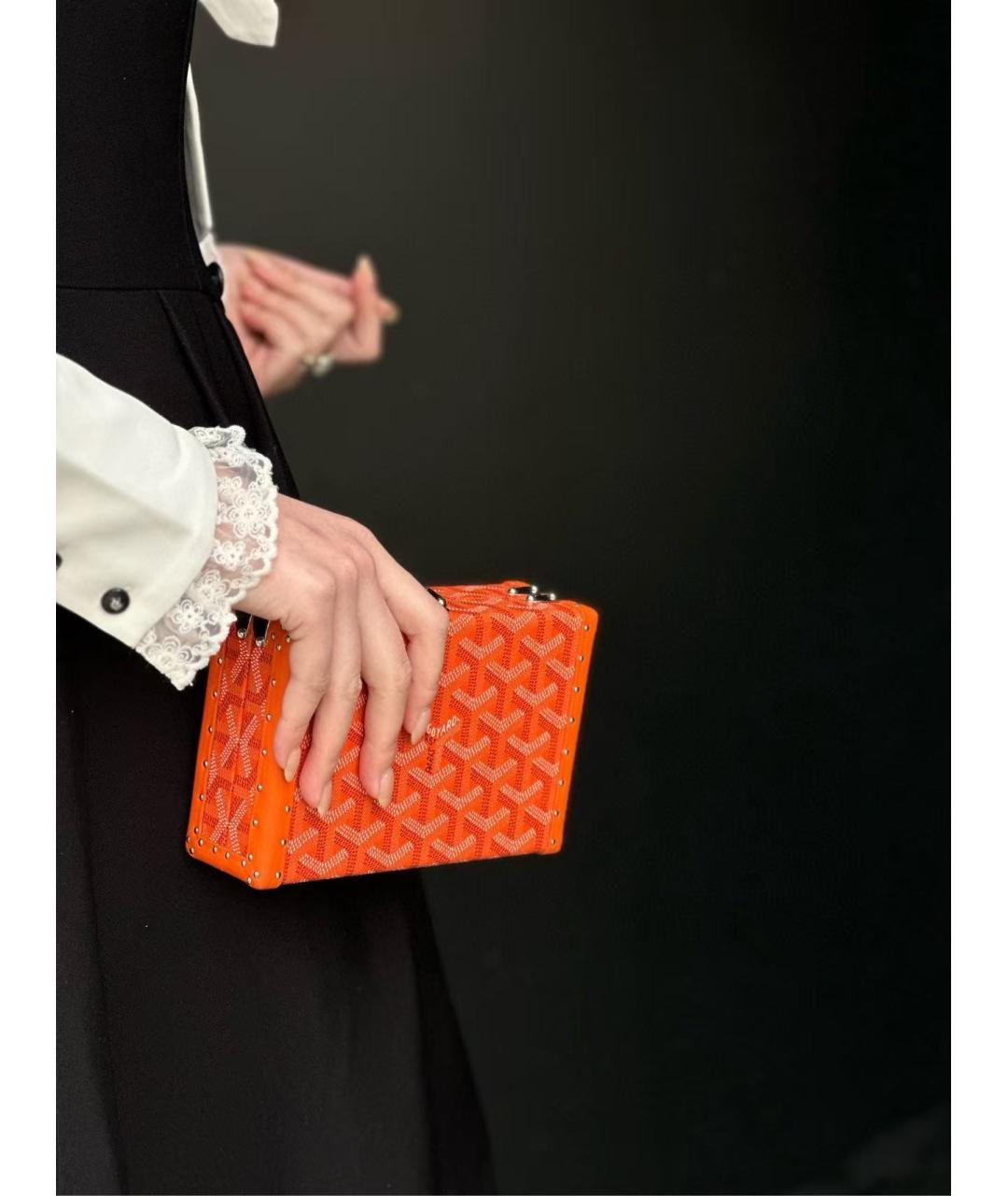 GOYARD Оранжевая сумка через плечо, фото 5