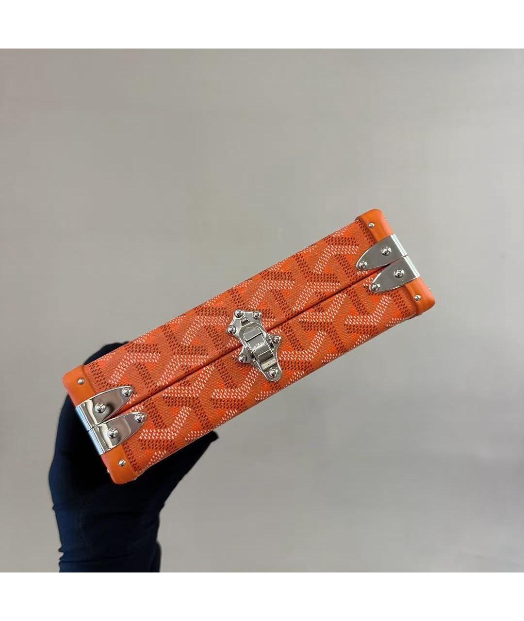 GOYARD Оранжевая сумка через плечо, фото 3