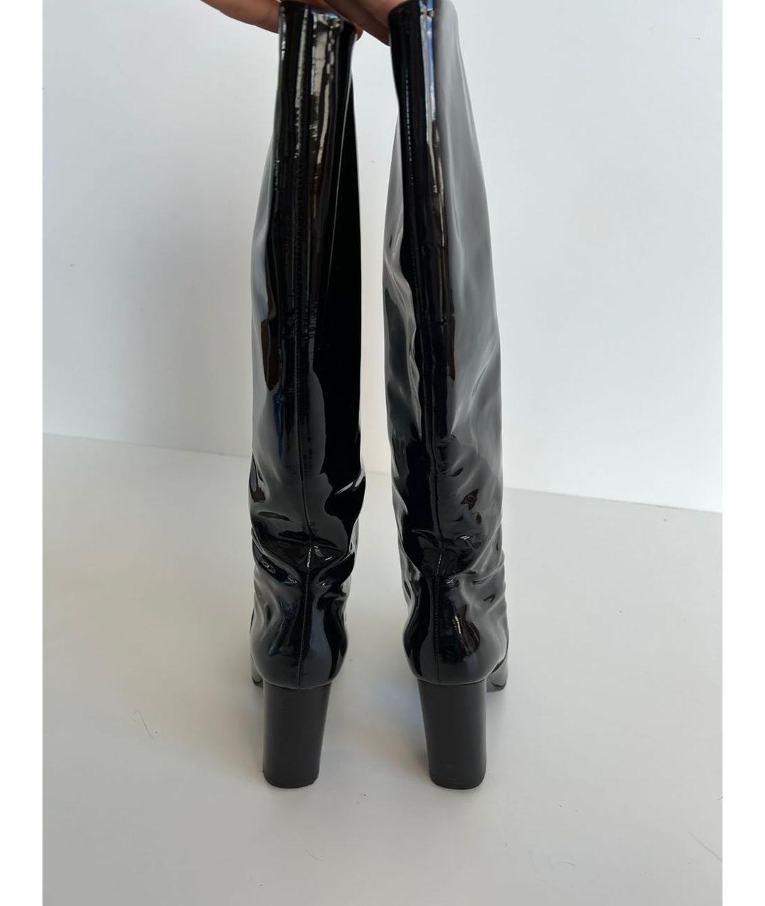 BOTTEGA VENETA Черные сапоги, фото 4