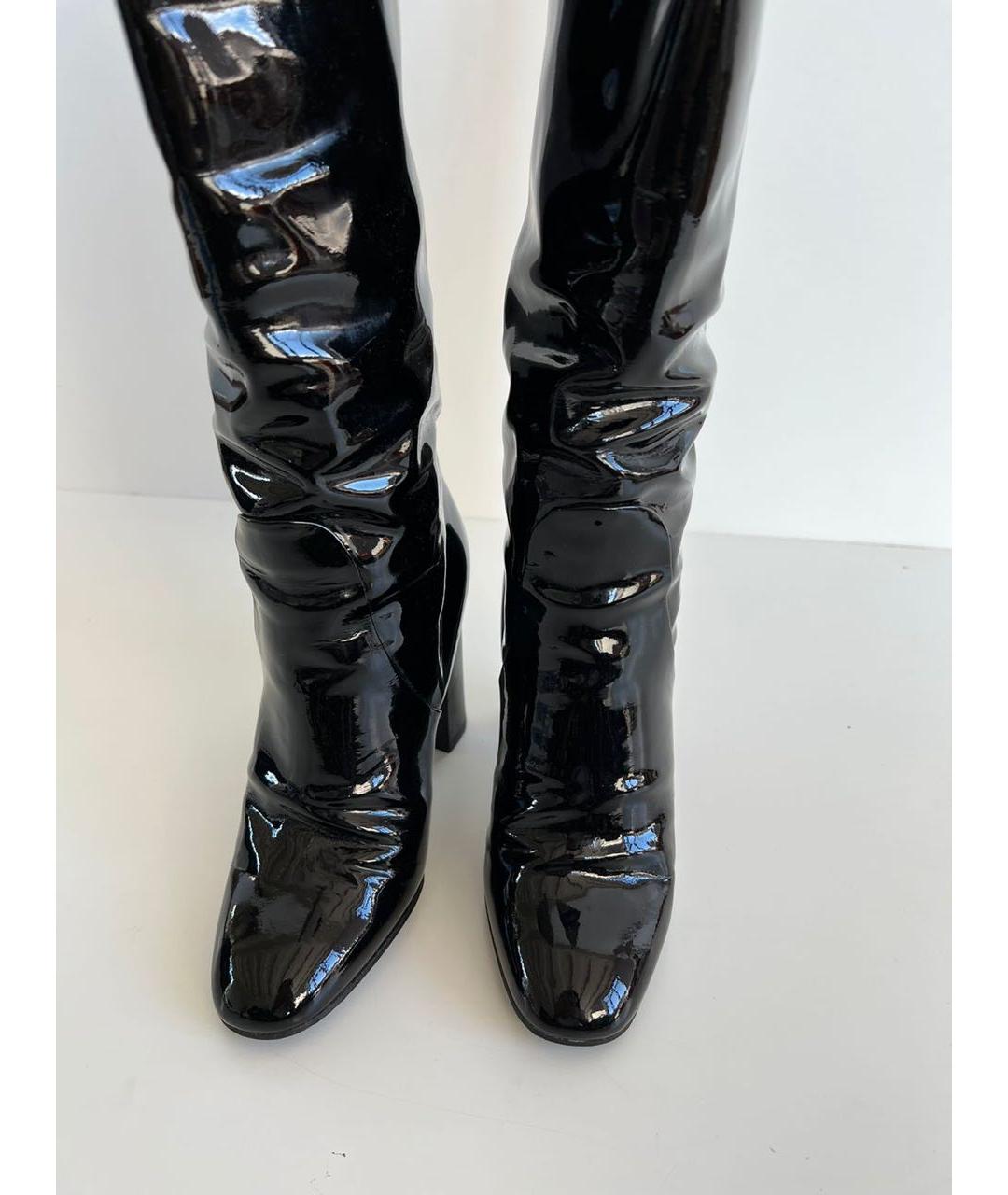 BOTTEGA VENETA Черные сапоги, фото 6