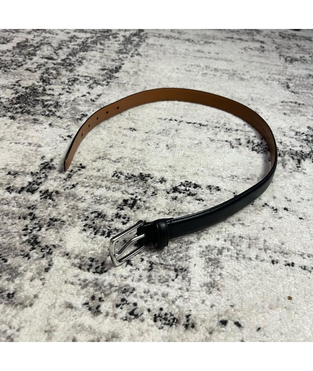 POLO RALPH LAUREN Черный кожаный ремень, фото 2