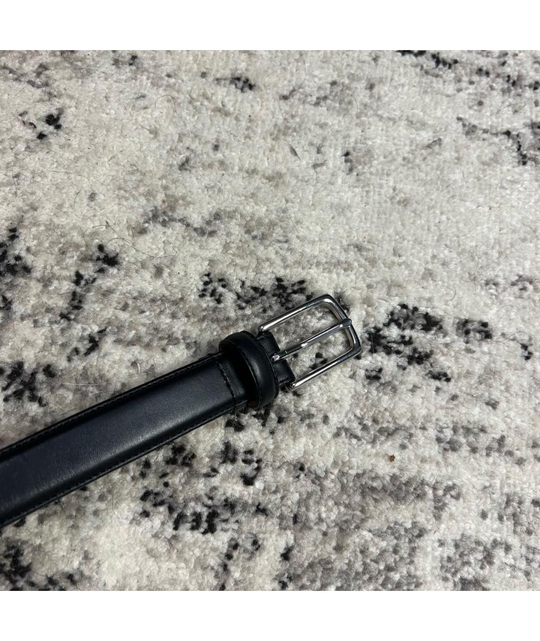 POLO RALPH LAUREN Черный кожаный ремень, фото 7