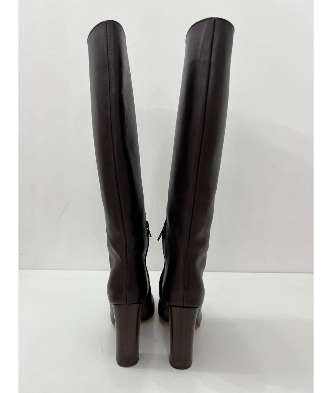 CHLOE Коричневые сапоги, фото 2