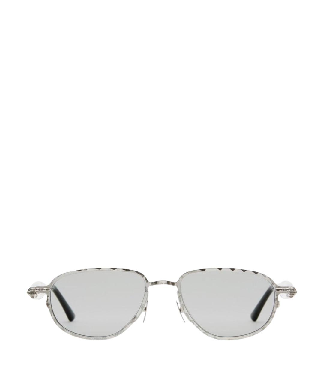 KUBORAUM Серебряные металлические солнцезащитные очки, фото 1