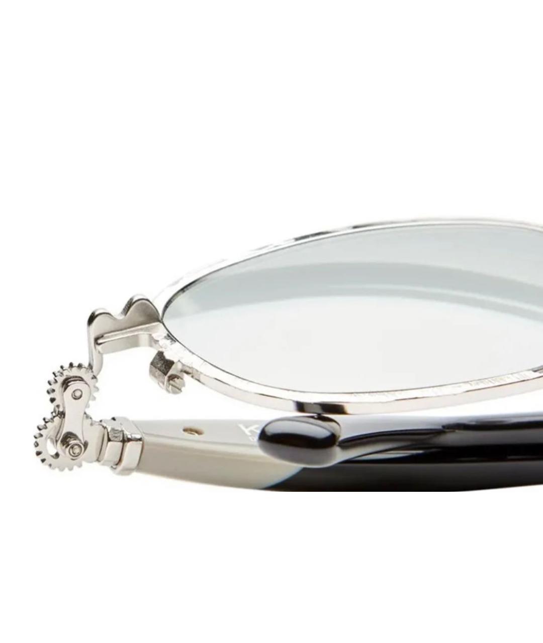 KUBORAUM Серебряные металлические солнцезащитные очки, фото 3