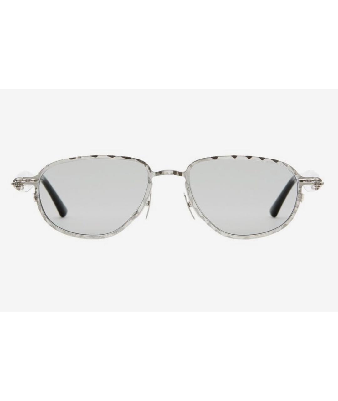 KUBORAUM Серебряные металлические солнцезащитные очки, фото 4