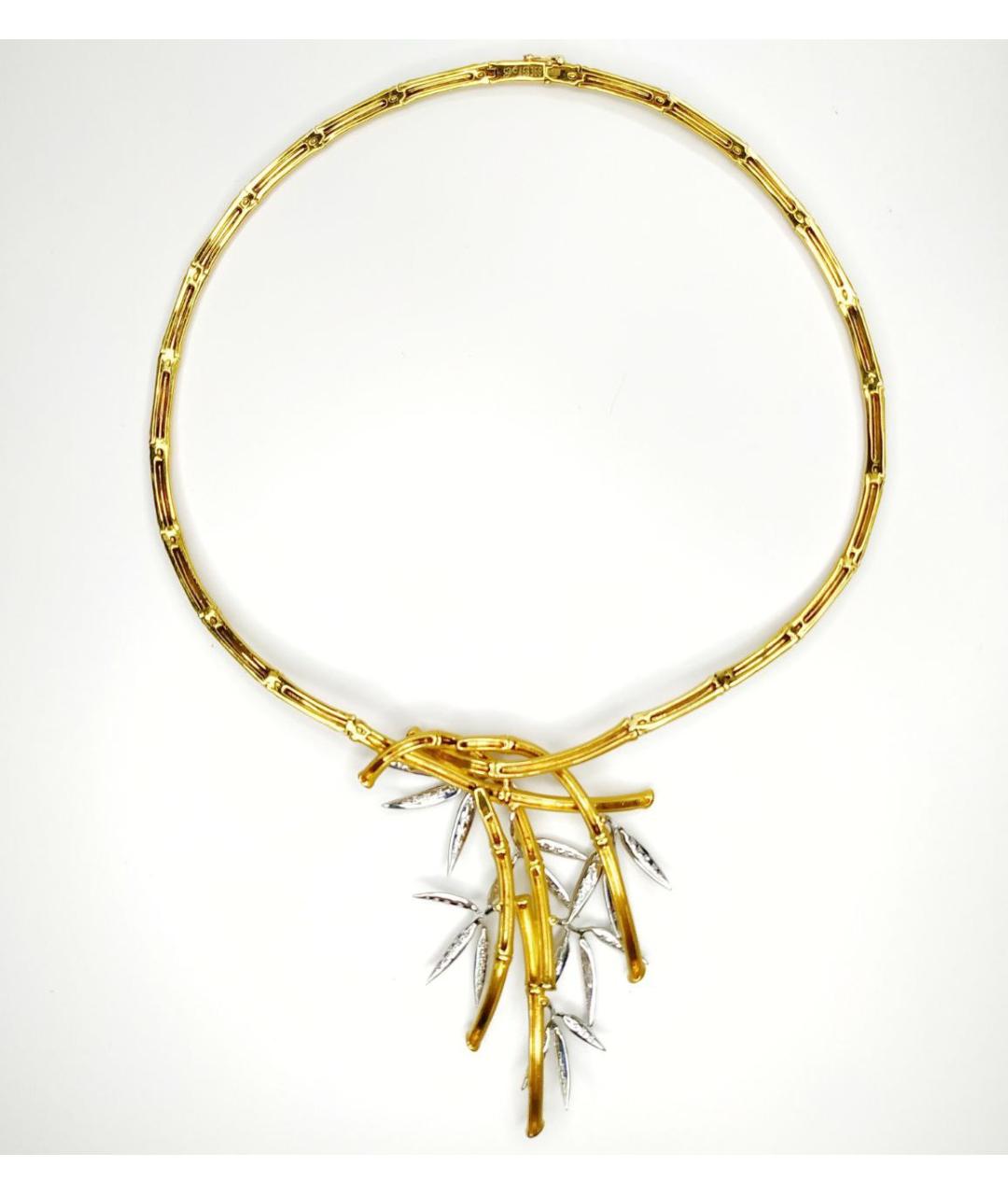 CARRERA Y CARRERA Антрацитовое колье из белого золота, фото 5