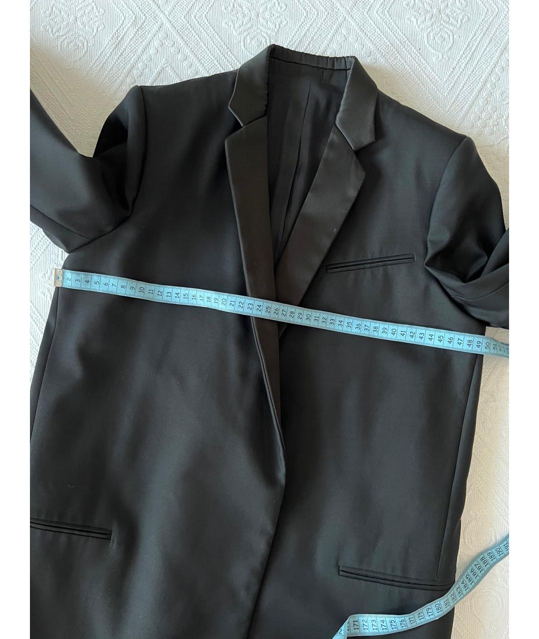 CELINE Черное пальто, фото 8