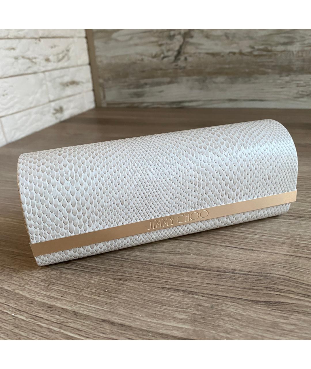 JIMMY CHOO Золотые металлические солнцезащитные очки, фото 4