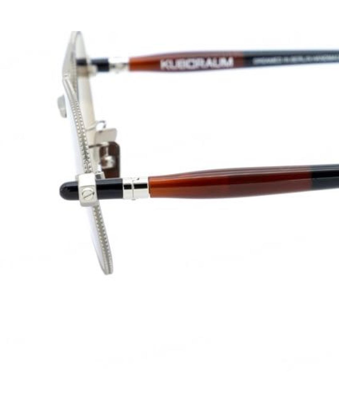 KUBORAUM Серебряные металлические солнцезащитные очки, фото 3