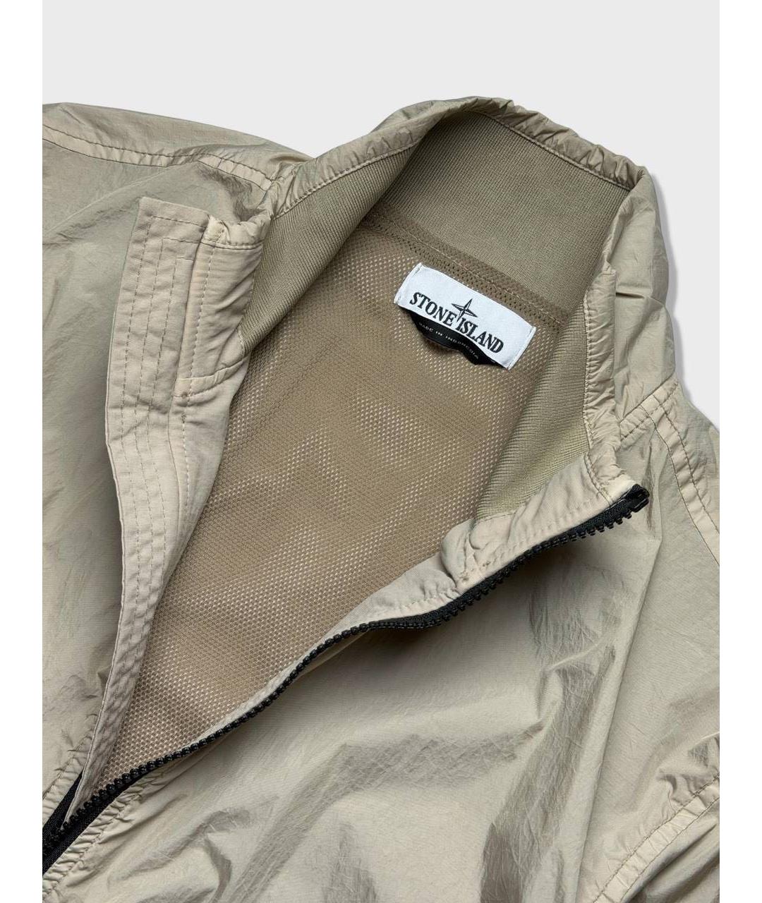 STONE ISLAND Бежевая куртка, фото 3