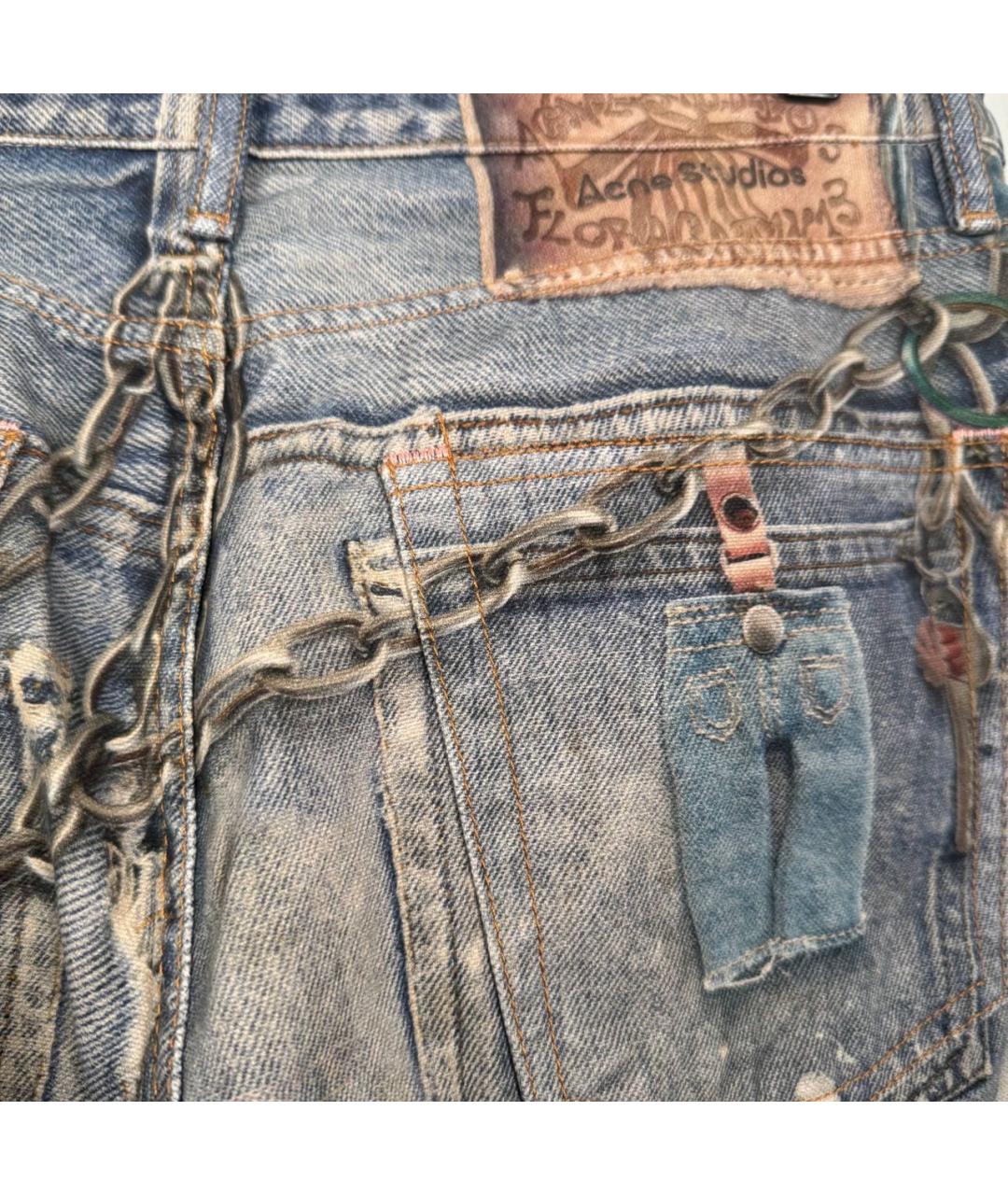 ACNE STUDIOS Хлопковые джинсы, фото 3