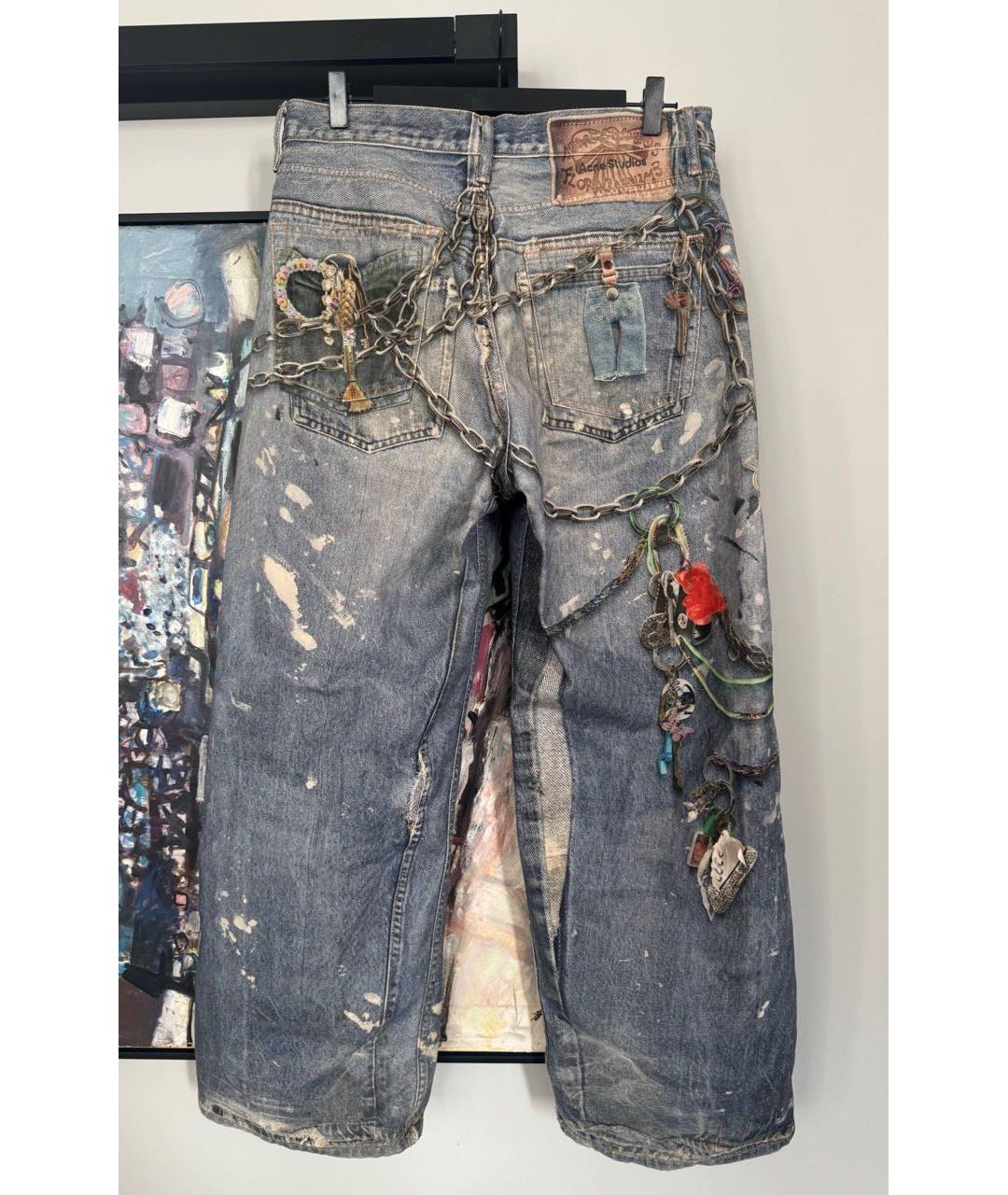 ACNE STUDIOS Хлопковые джинсы, фото 2