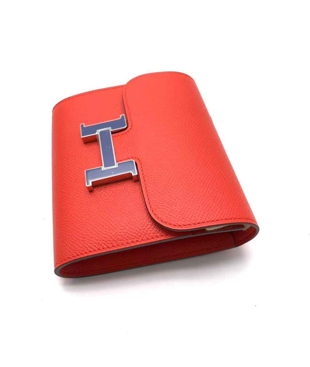 HERMES Красный кошелек, фото 3
