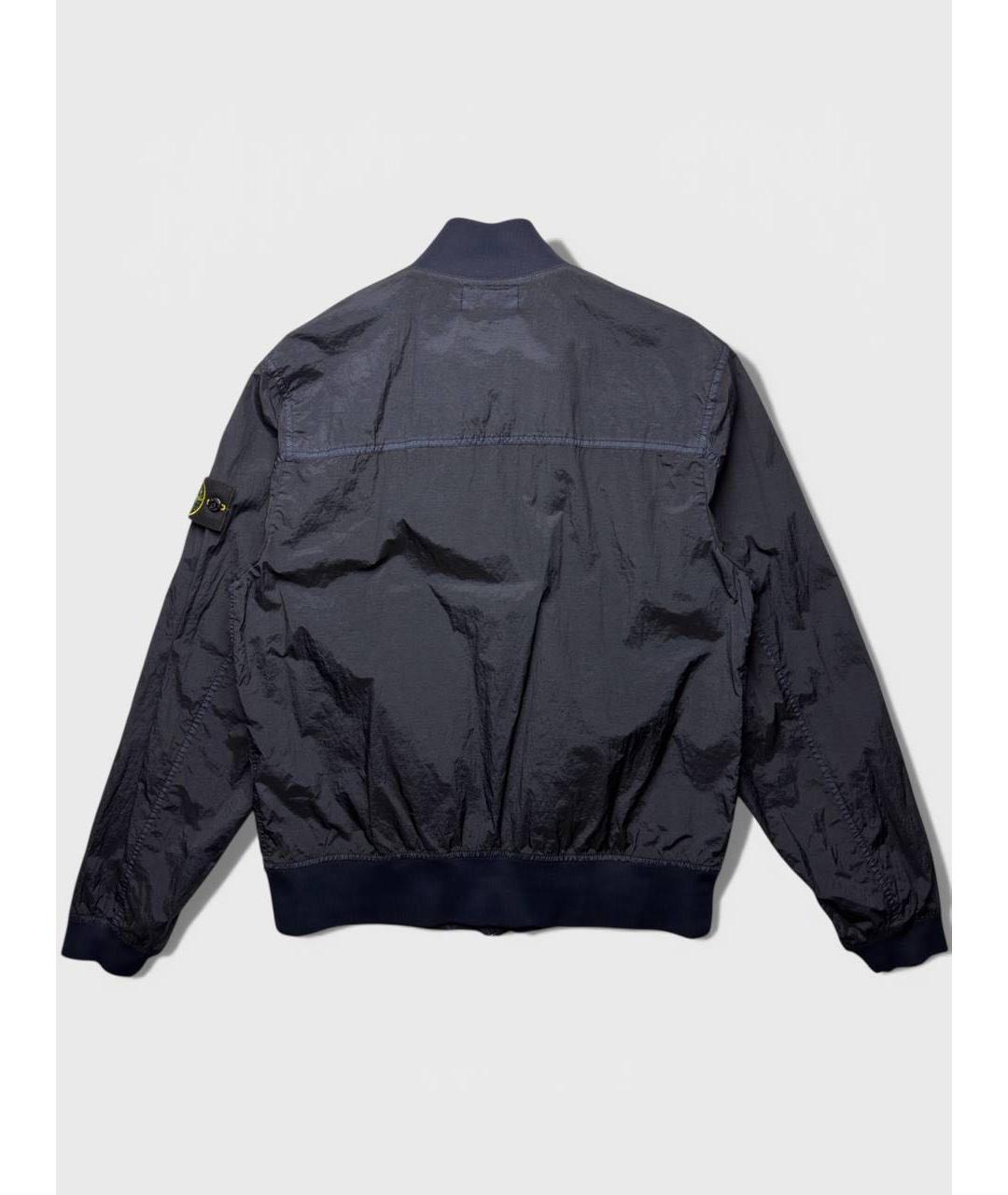 STONE ISLAND Темно-синяя куртка, фото 2