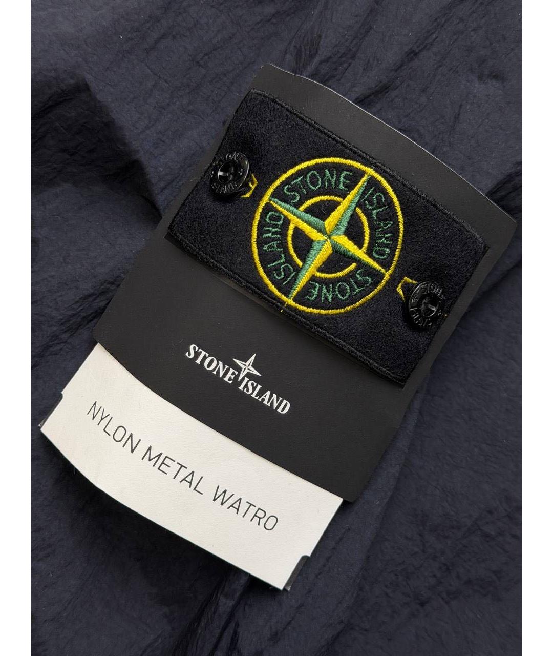 STONE ISLAND Темно-синяя куртка, фото 5