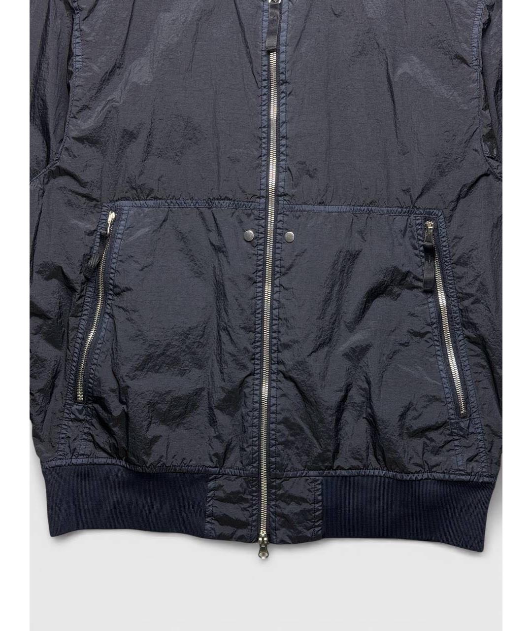 STONE ISLAND Темно-синяя куртка, фото 4