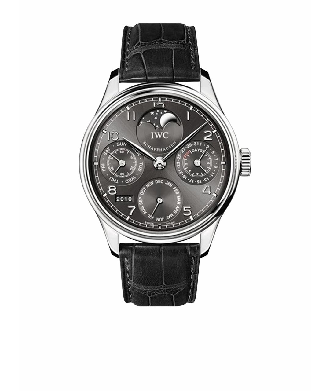 IWC Серые металлические часы, фото 1