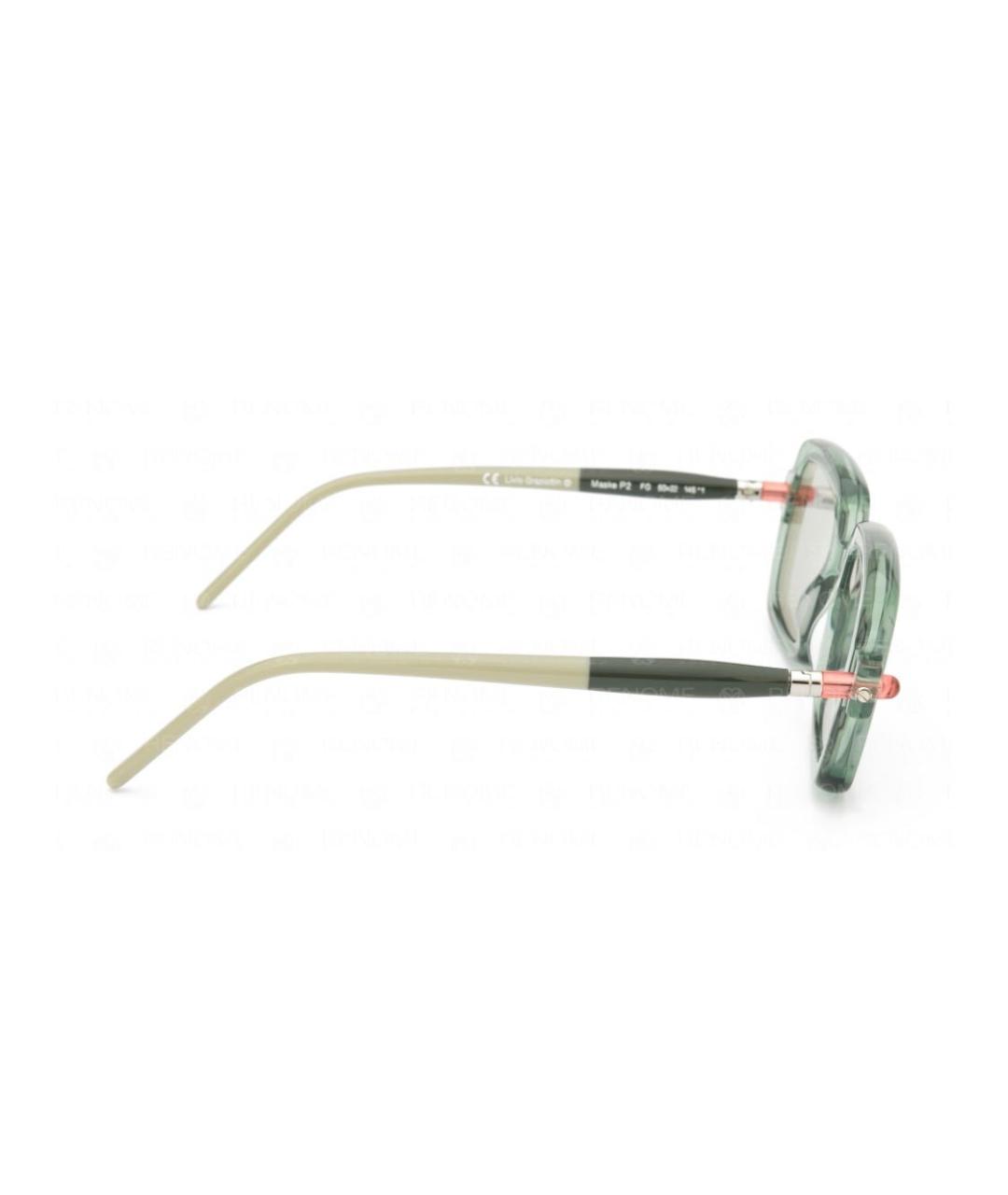 KUBORAUM Зеленые пластиковые солнцезащитные очки, фото 2