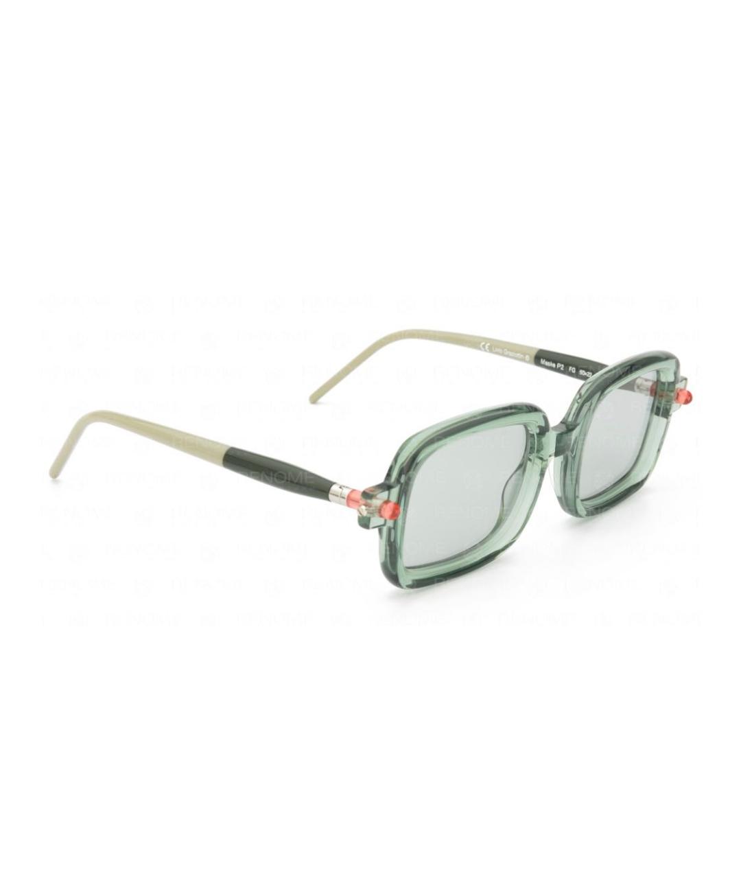 KUBORAUM Зеленые пластиковые солнцезащитные очки, фото 3