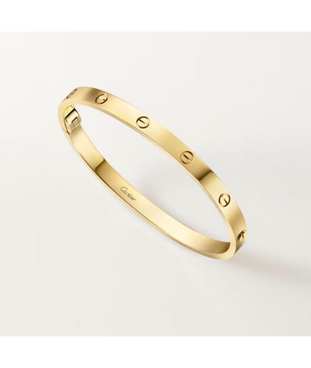 CARTIER Золотой браслет из желтого золота, фото 2