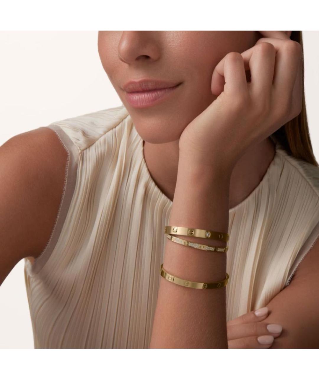 CARTIER Золотой браслет из желтого золота, фото 5