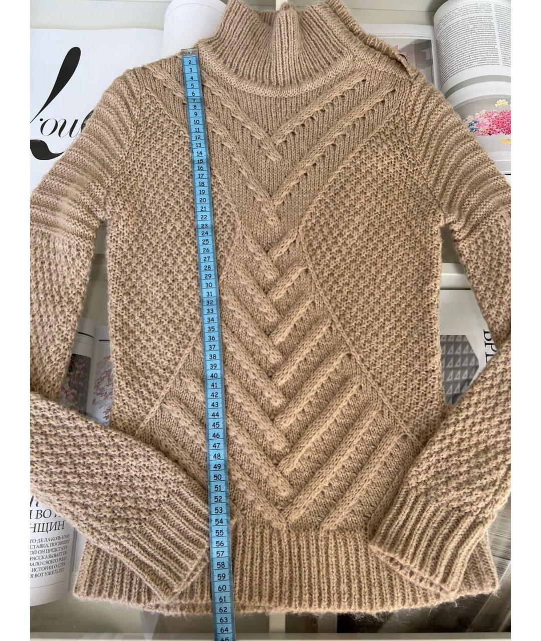 BALMAIN Коричневый джемпер / свитер, фото 8