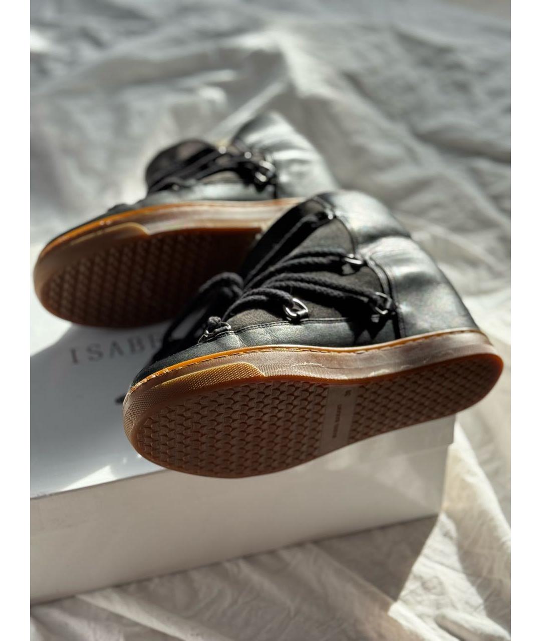 ISABEL MARANT Черные замшевые ботинки, фото 5