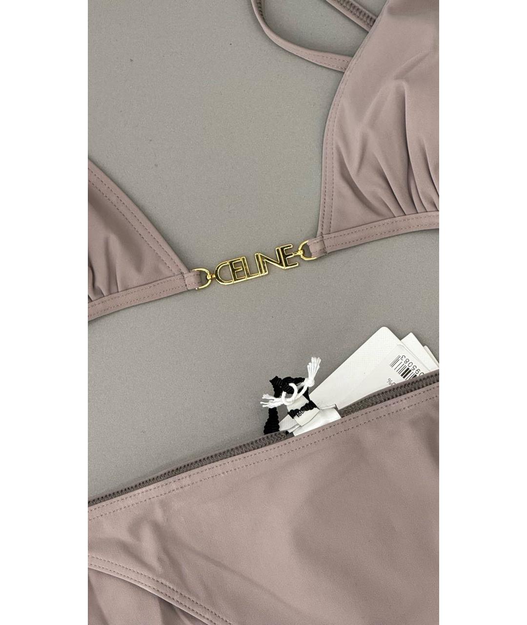 CELINE Розовый полиамидовый купальник, фото 3