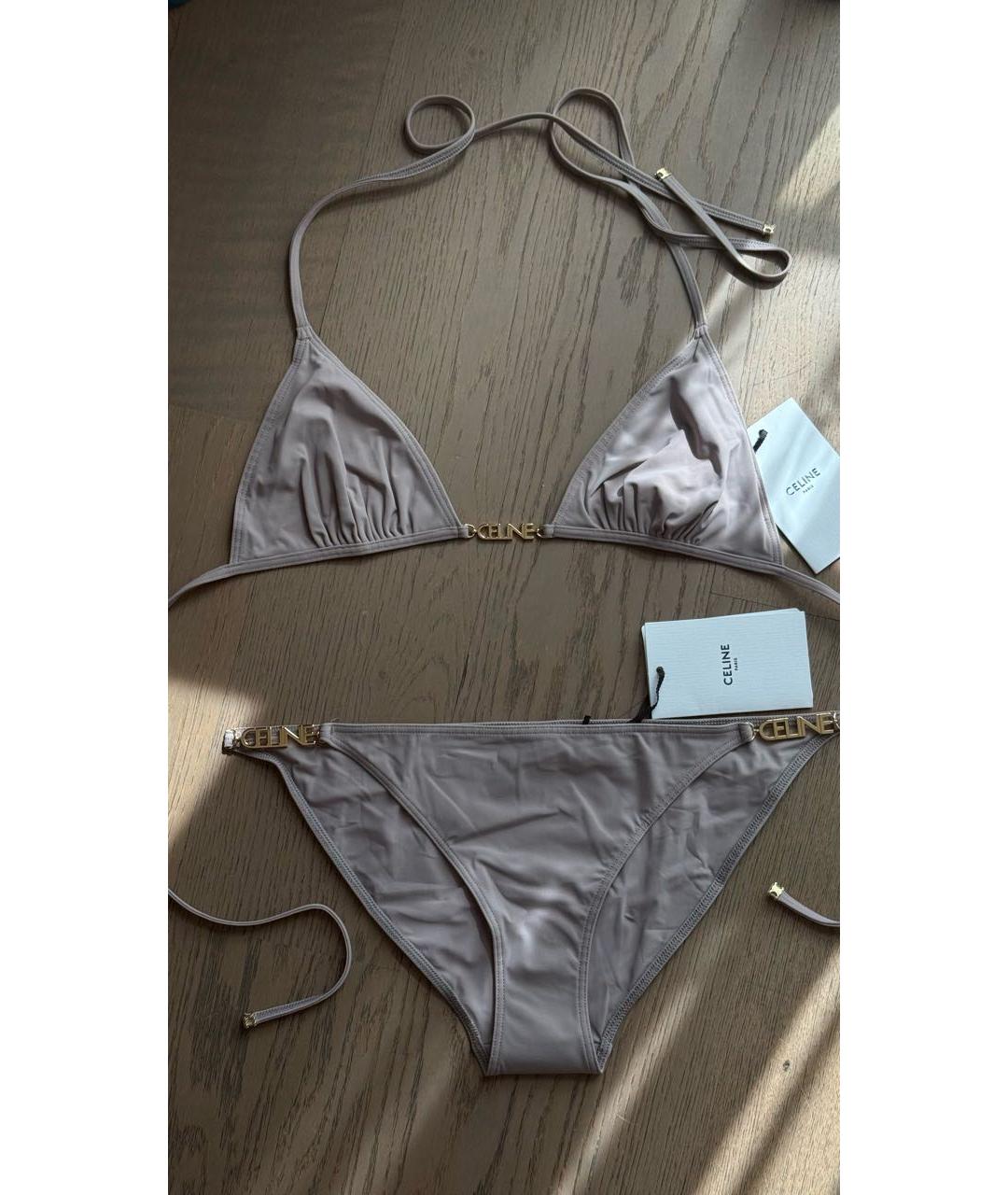 CELINE Розовый полиамидовый купальник, фото 7