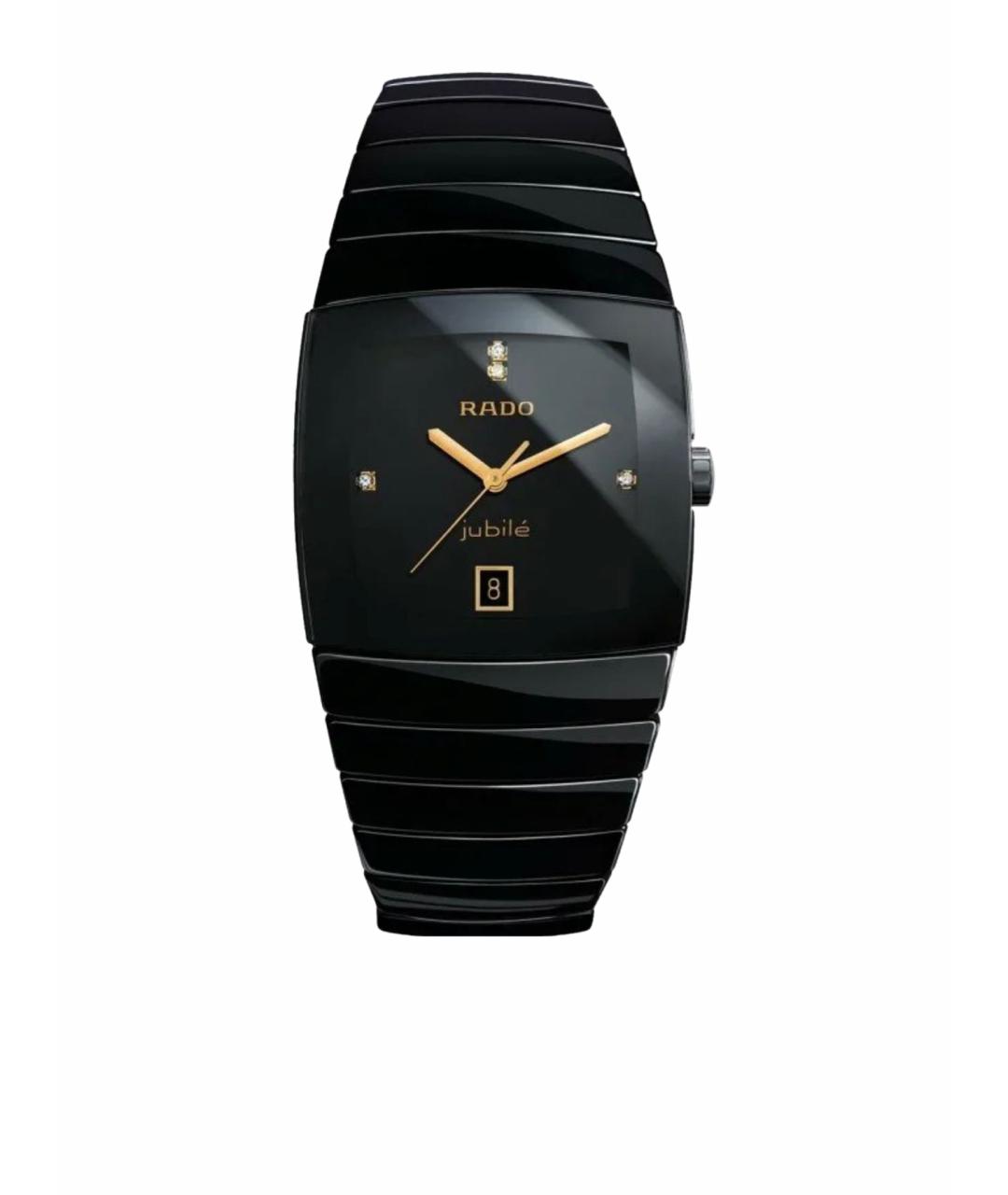 RADO Черные керамические часы, фото 1