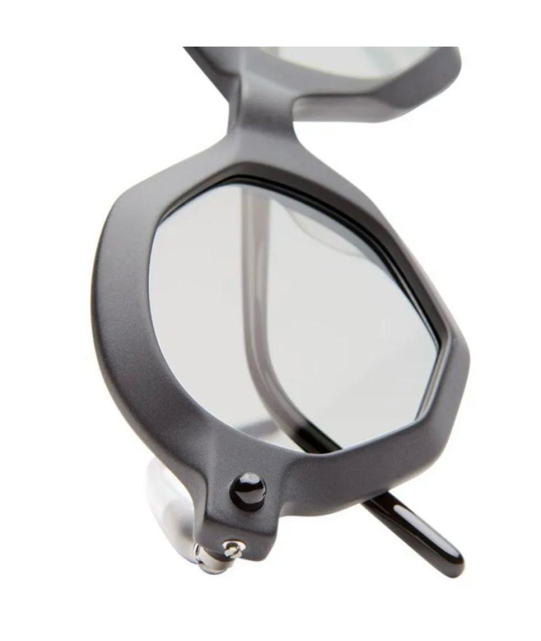 KUBORAUM Черные пластиковые солнцезащитные очки, фото 2