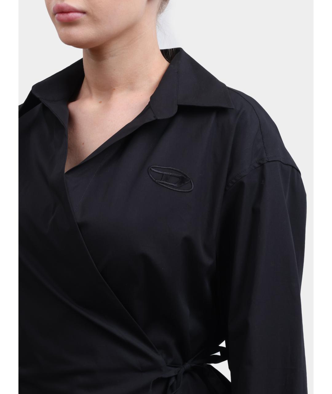 DIESEL Черное повседневное платье, фото 3