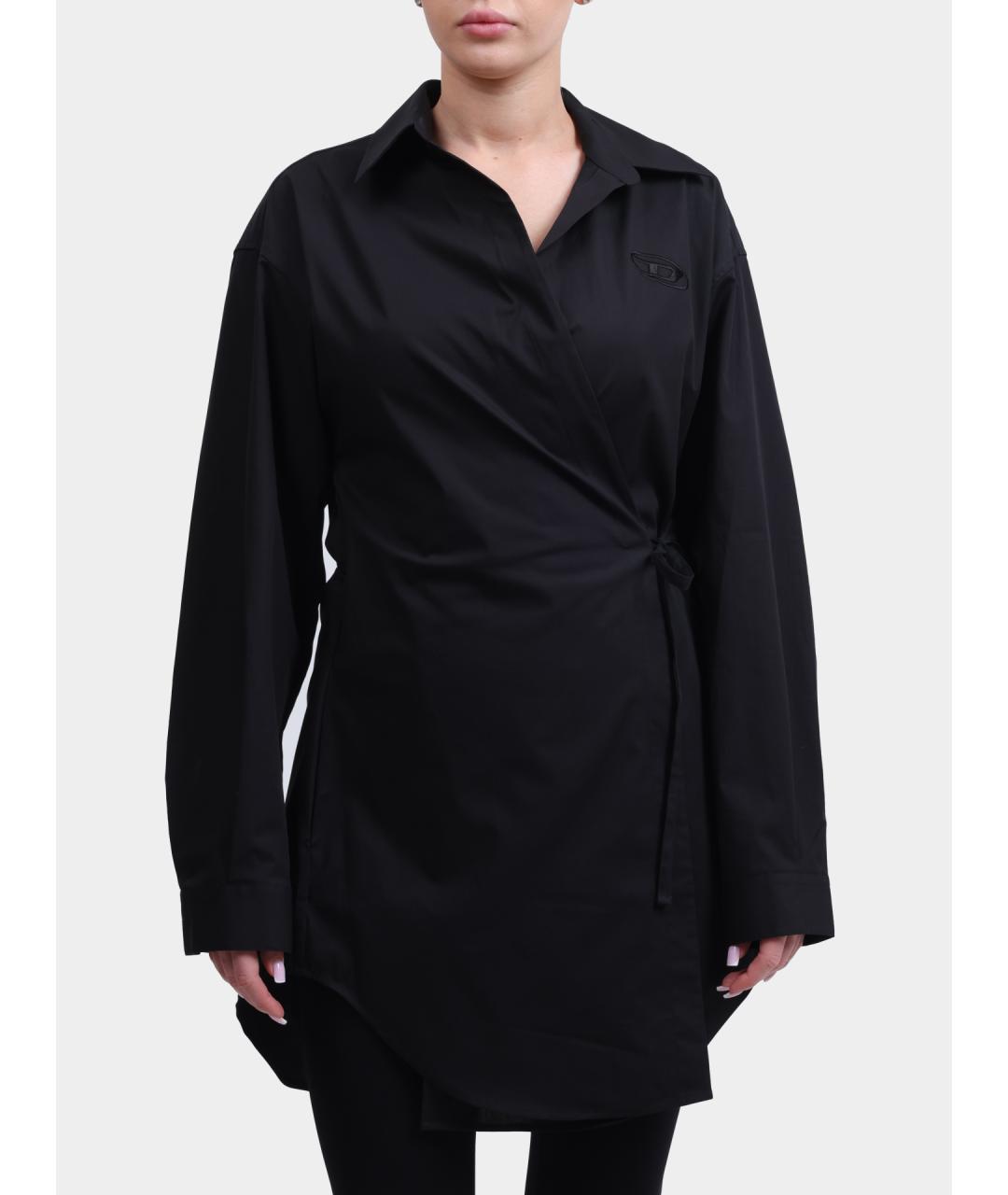 DIESEL Черное повседневное платье, фото 5