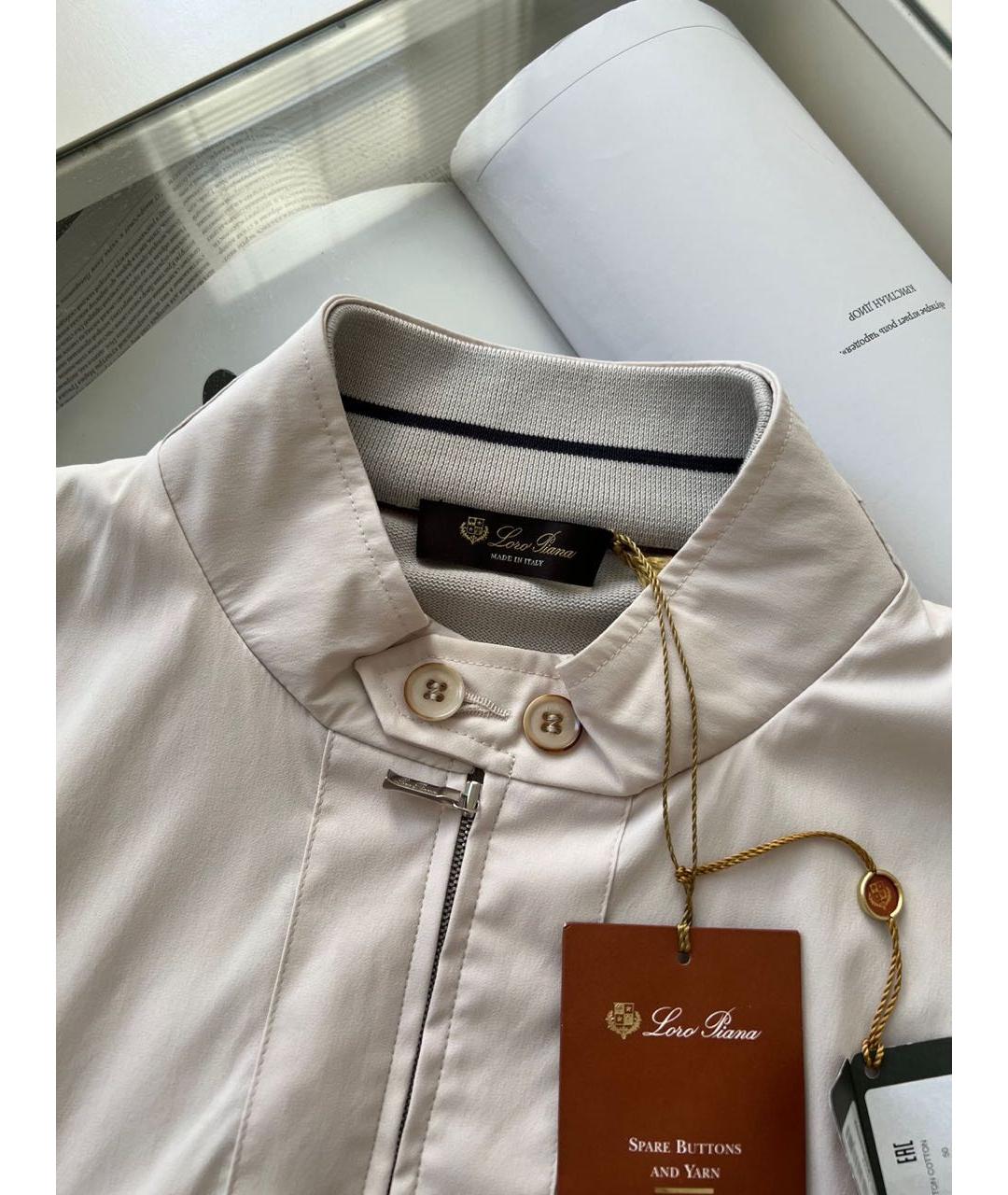 LORO PIANA Бежевая куртка, фото 4