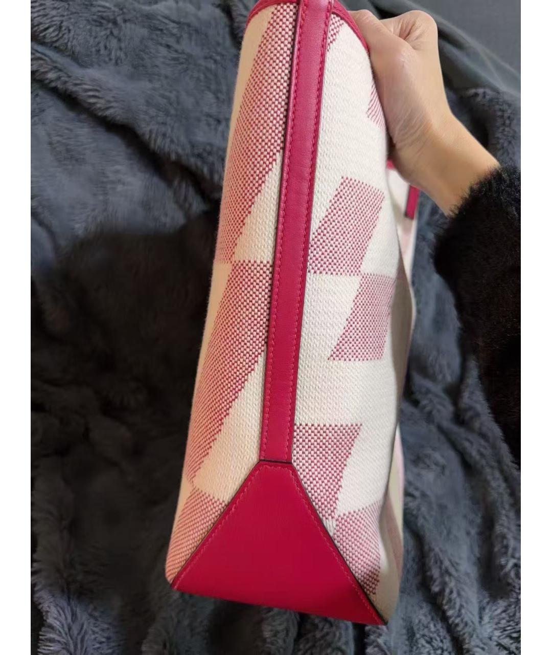 HERMES Розовая сумка тоут, фото 4