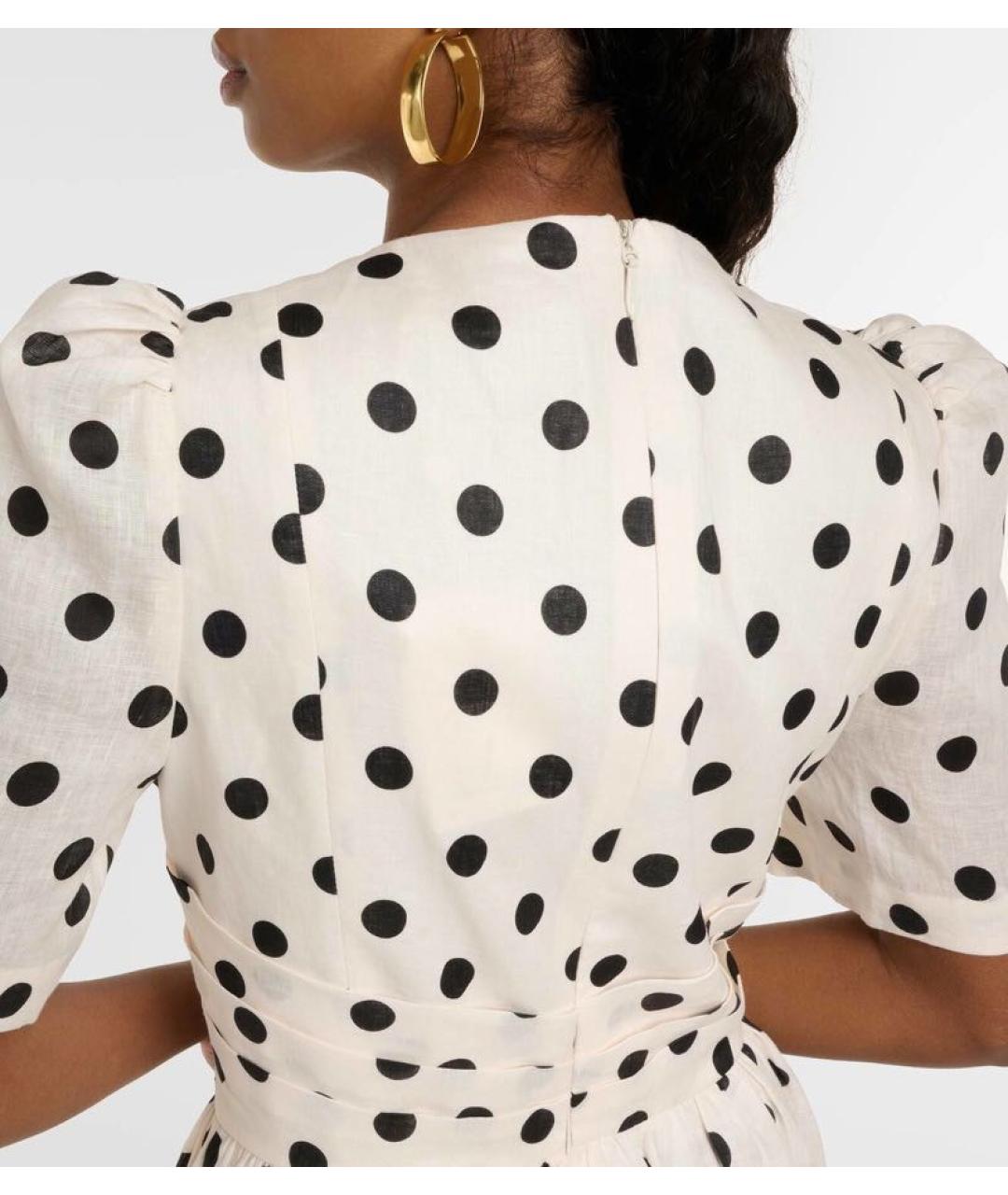 ZIMMERMANN Белое коктейльное платье, фото 4