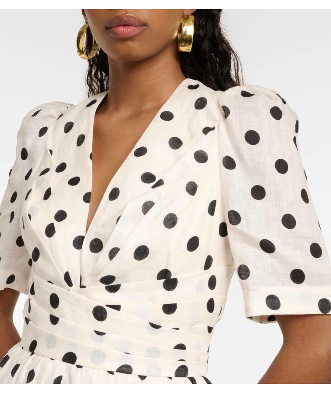 ZIMMERMANN Белое коктейльное платье, фото 5