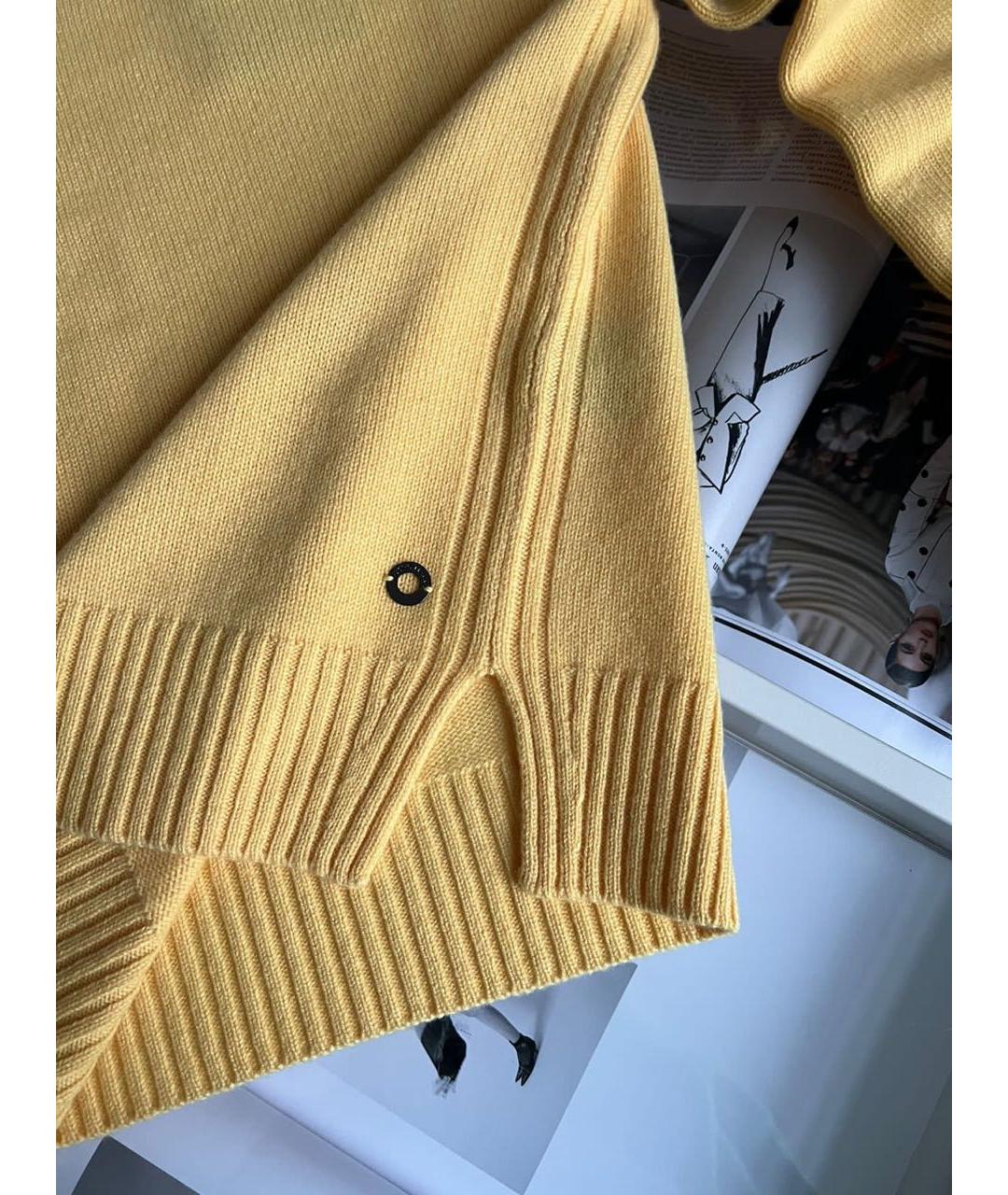 LORO PIANA Желтый джемпер / свитер, фото 7