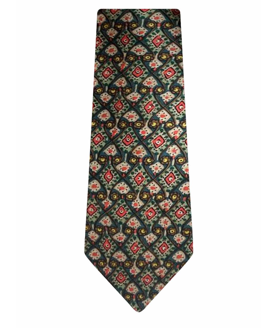 HERMES Мульти шелковый галстук, фото 1