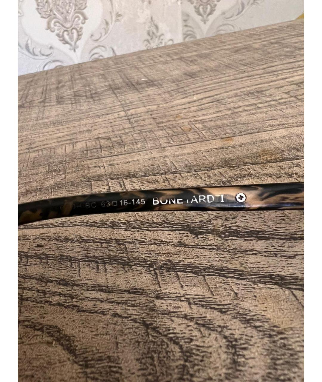 CHROME HEARTS Серебряные металлические солнцезащитные очки, фото 6