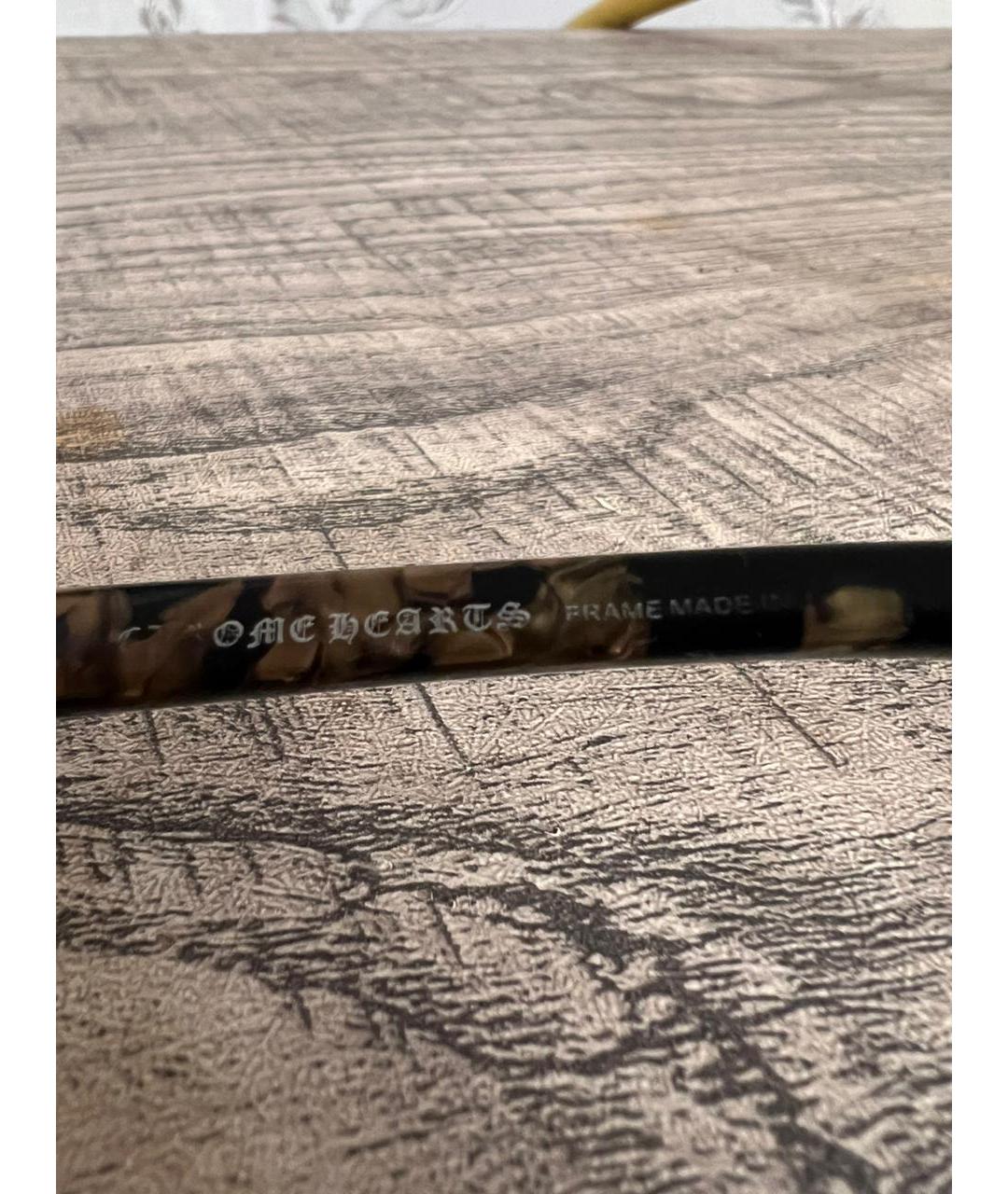 CHROME HEARTS Серебряные металлические солнцезащитные очки, фото 7