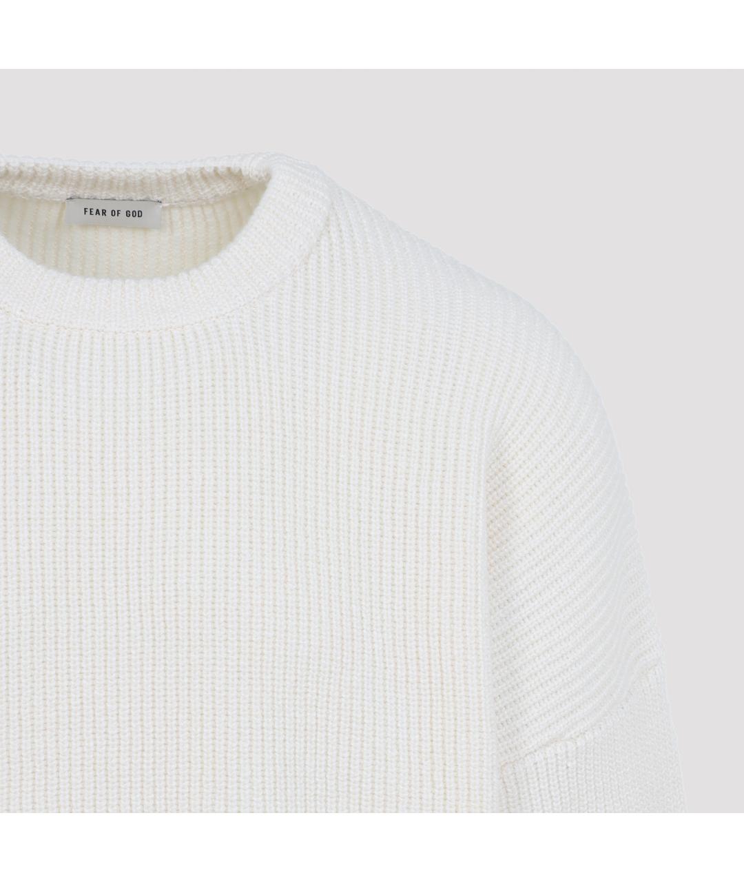 FEAR OF GOD Бежевый шерстяной джемпер / свитер, фото 3