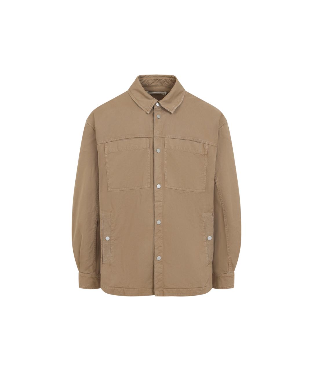 MORDECAI Бежевая кэжуал рубашка, фото 1