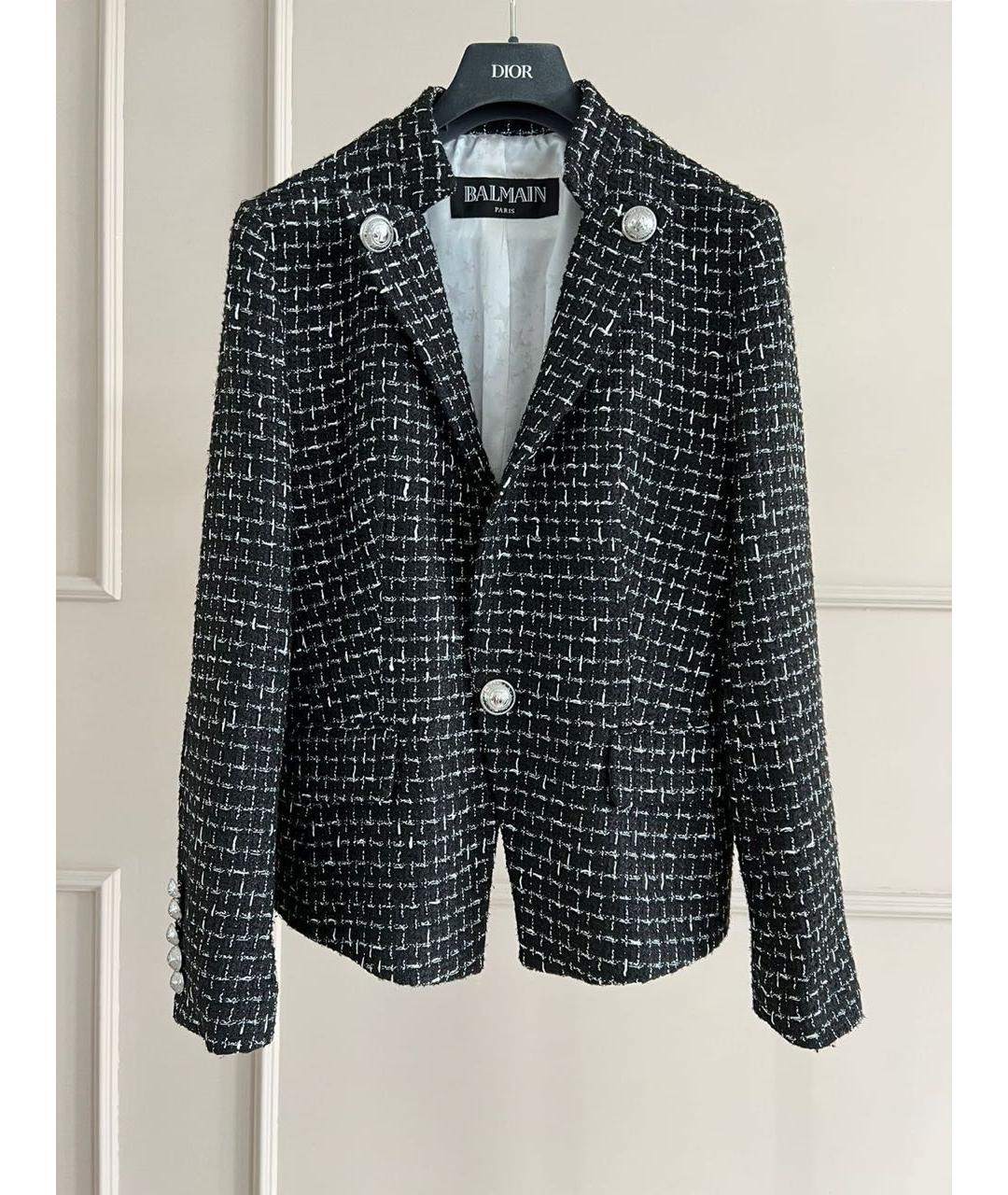 BALMAIN Синий жакет/пиджак, фото 9