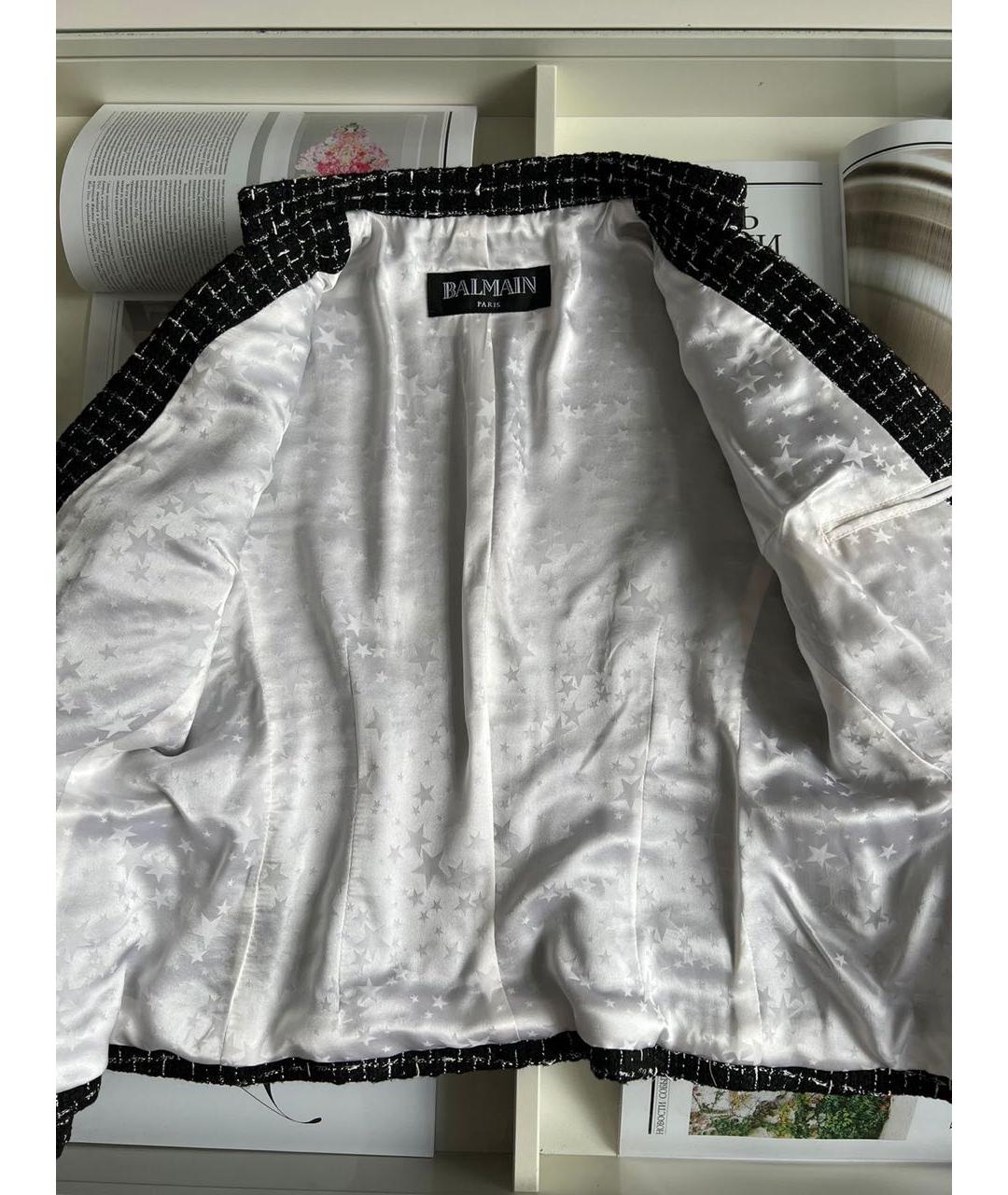 BALMAIN Синий жакет/пиджак, фото 4